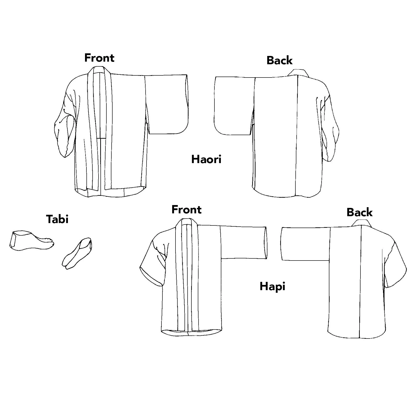 129 Japanese Hapi & Haori - PDF