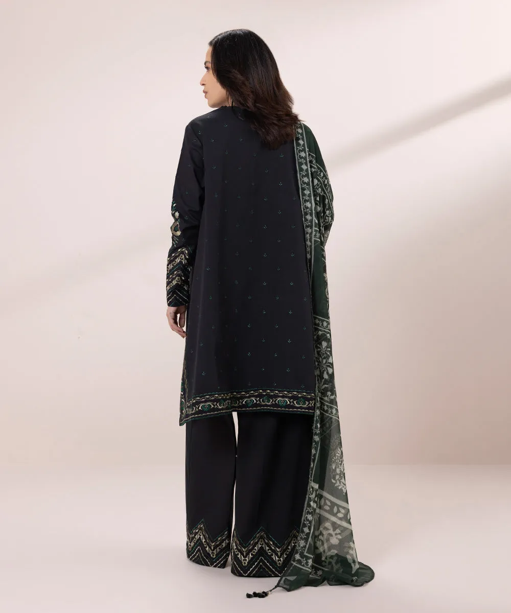 3 Piece - Embroidered Lawn Suit