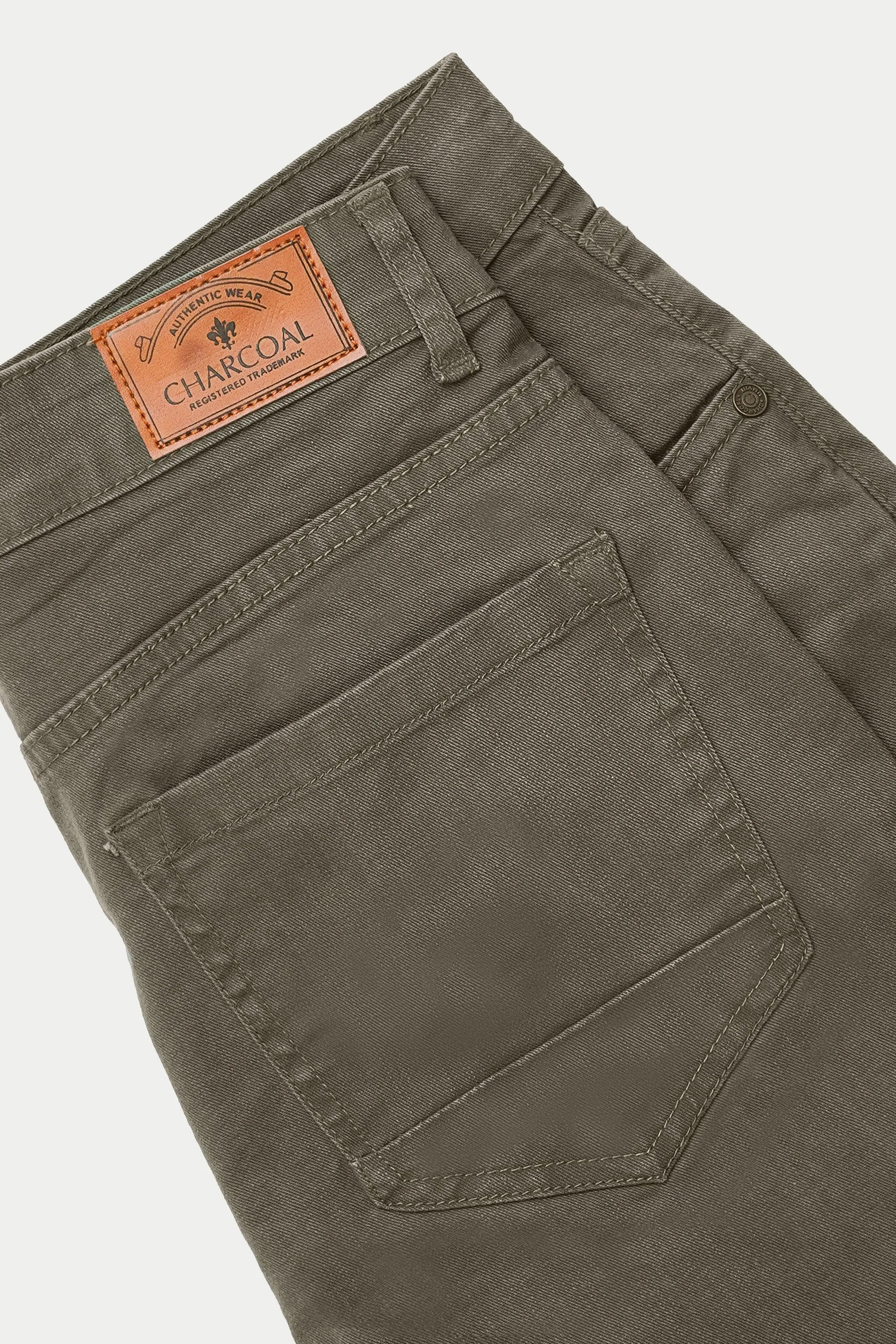 5-PKT PANT OLIVE