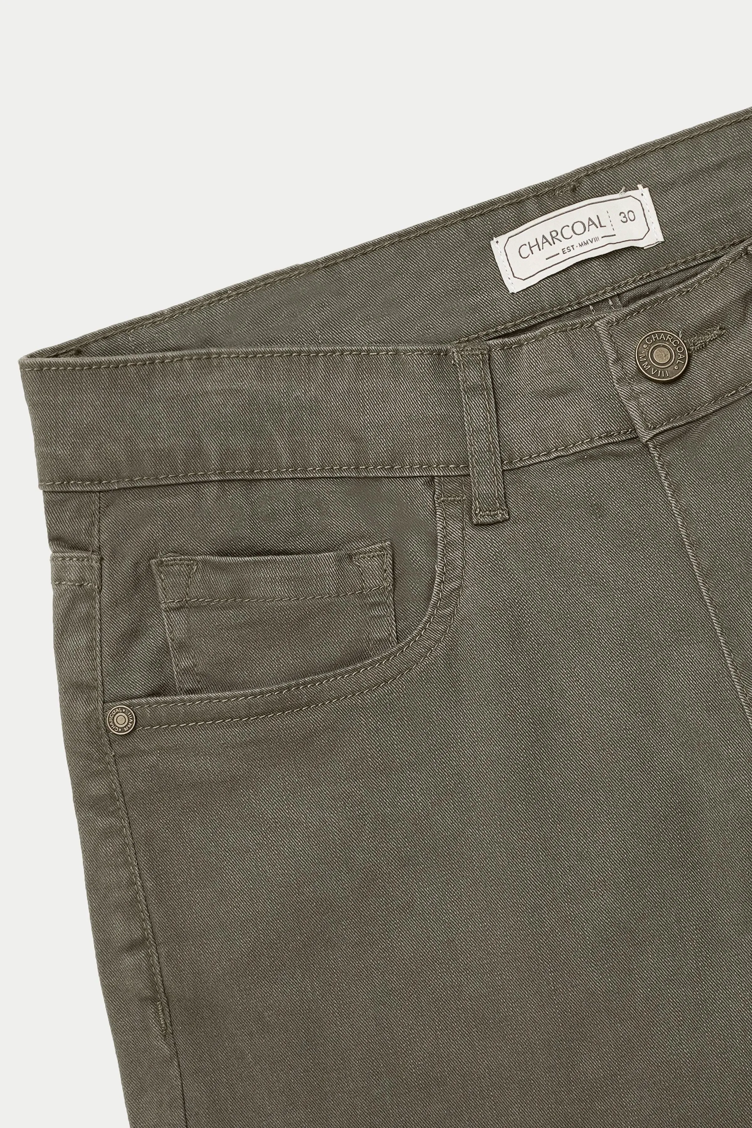 5-PKT PANT OLIVE