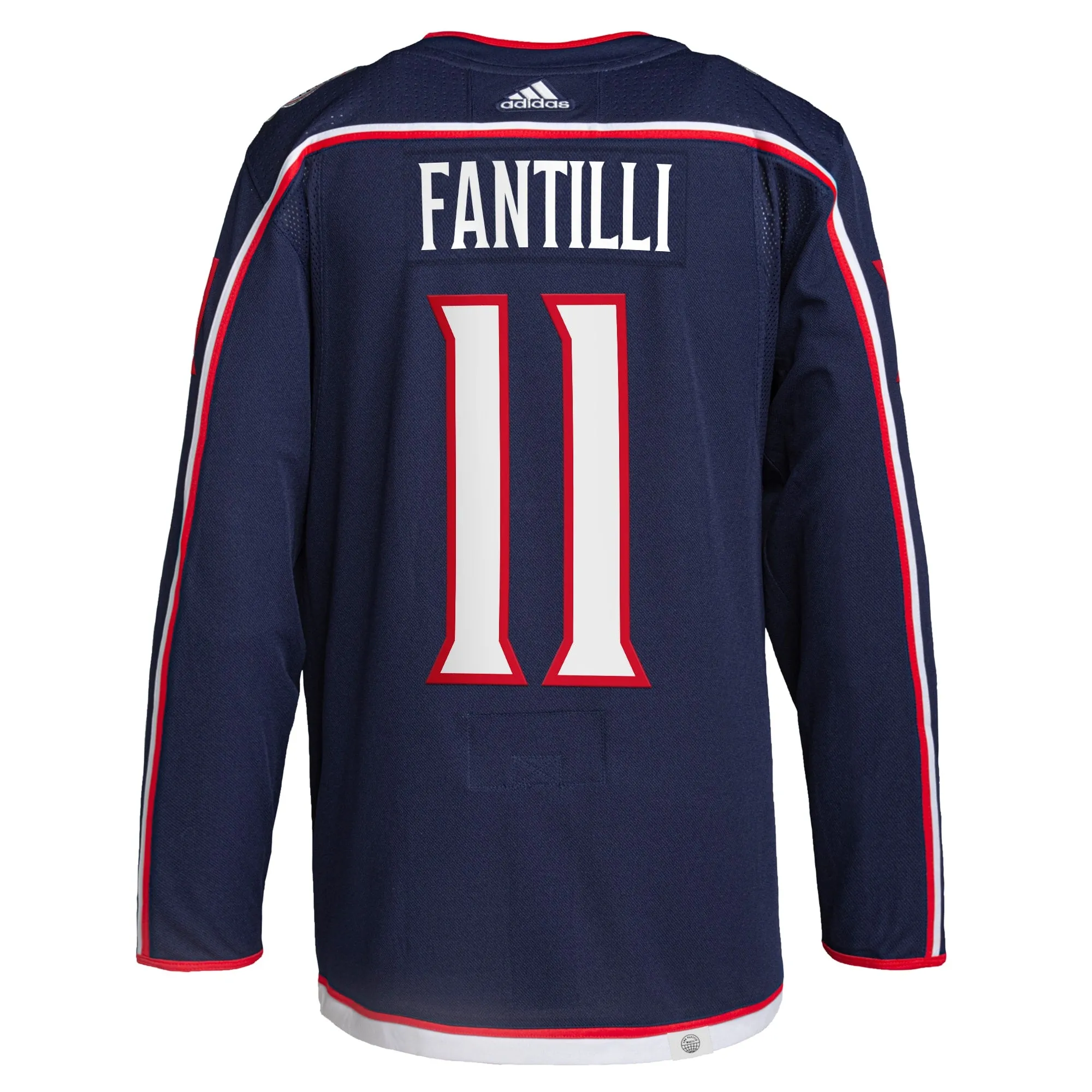 Adam Fantilli Columbus Blue Jackets adidas Home Primegreen Authentic Pro Player Jersey - Navy