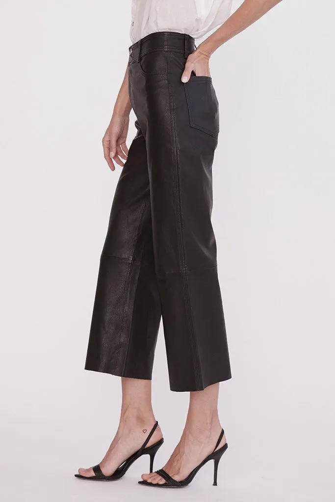 Prospect Pant Black Stretch Leather