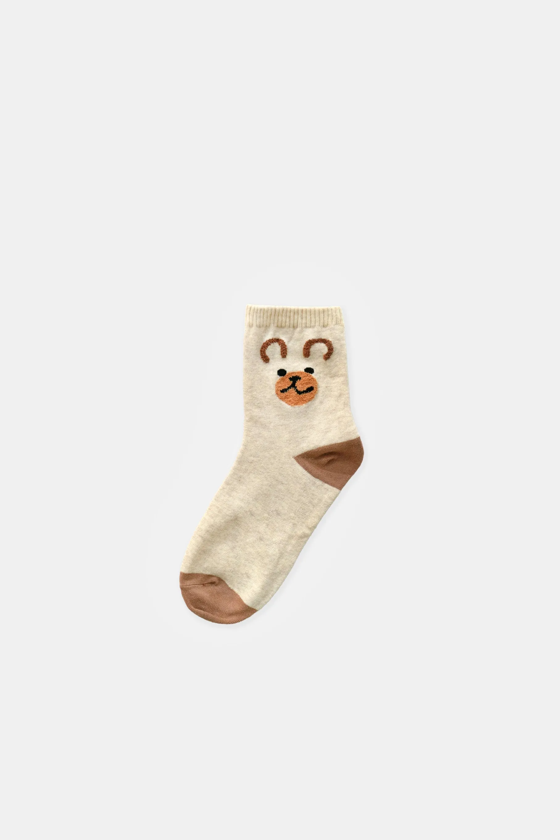 Beary Socks Socks, Beige