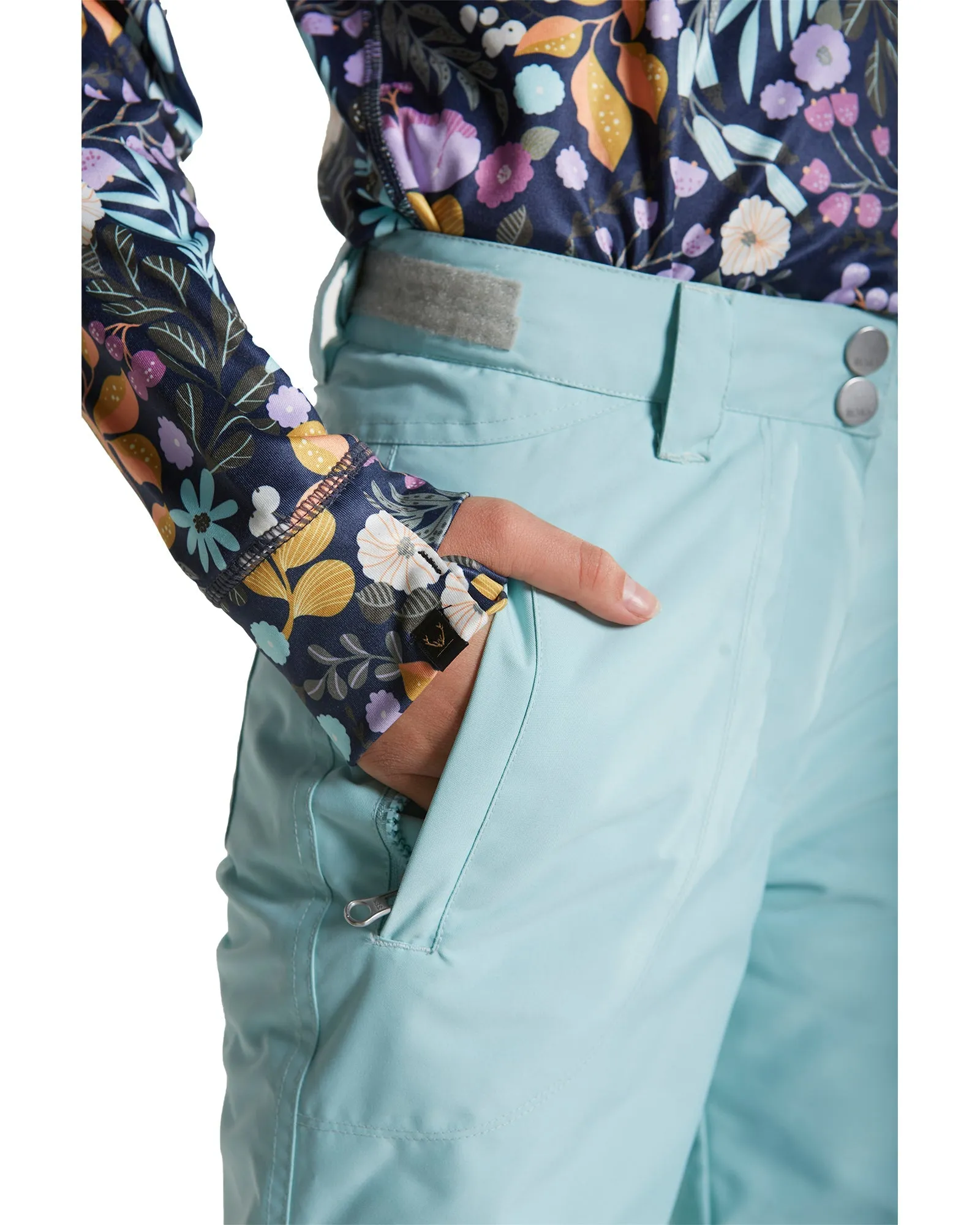 BF4EVA PANT - PASTEL TURQUOISE