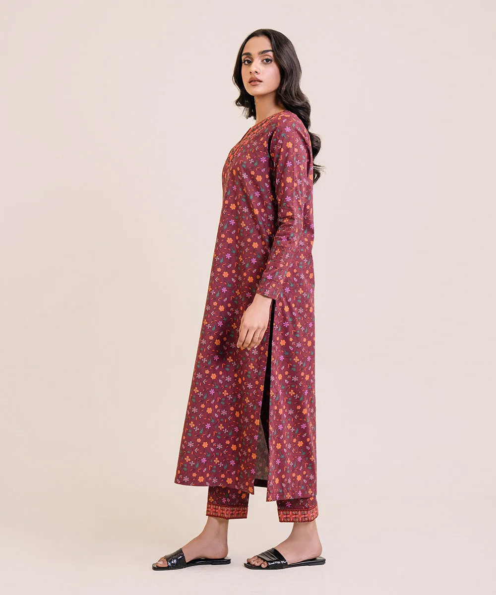 2 Piece - Embroidered Lawn Suit