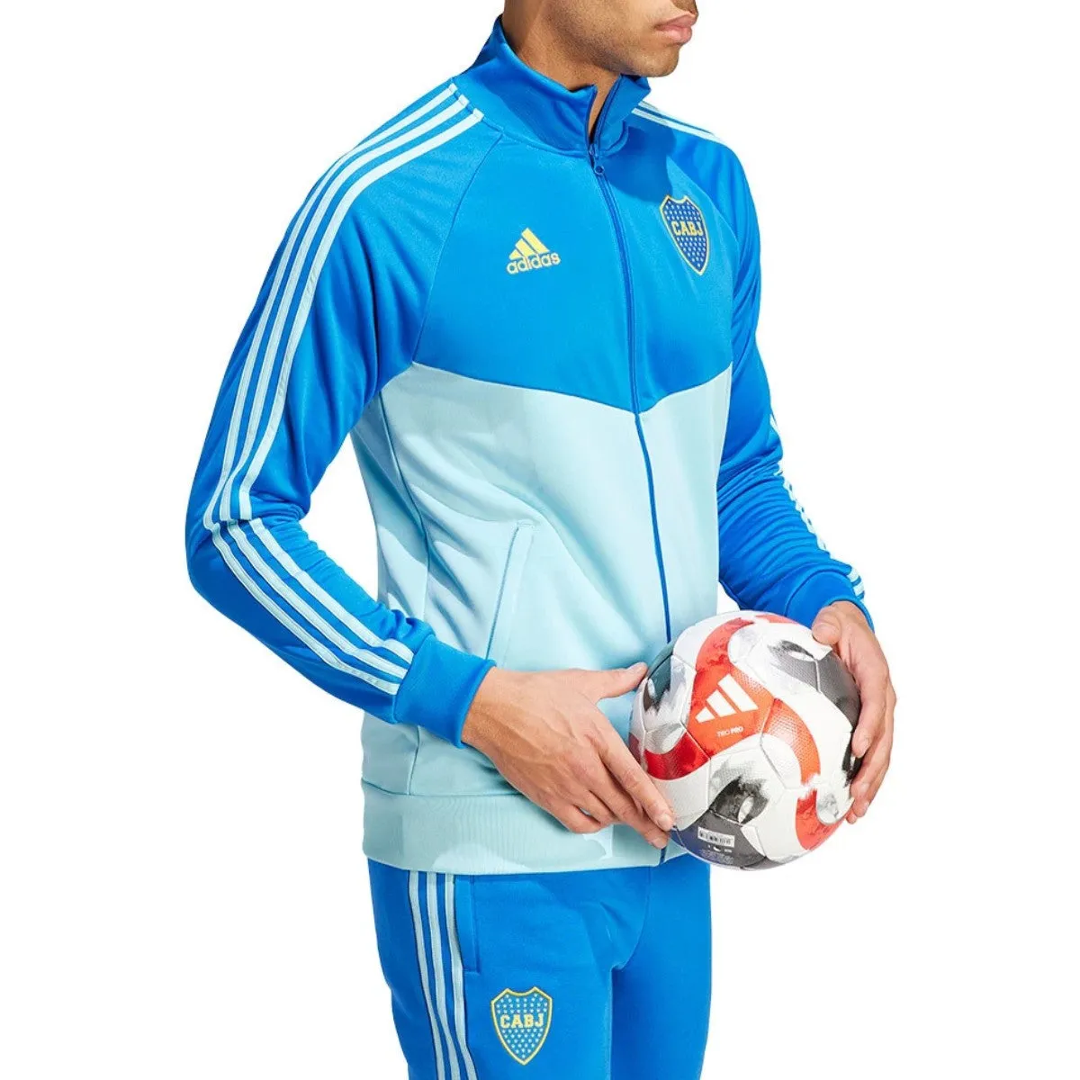 Boca Juniors Casual 3S presentation tracksuit 2022/23 - Adidas