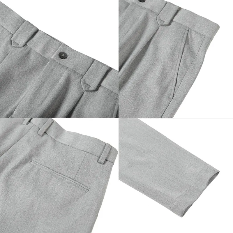 British Casual Slim Suit Pants