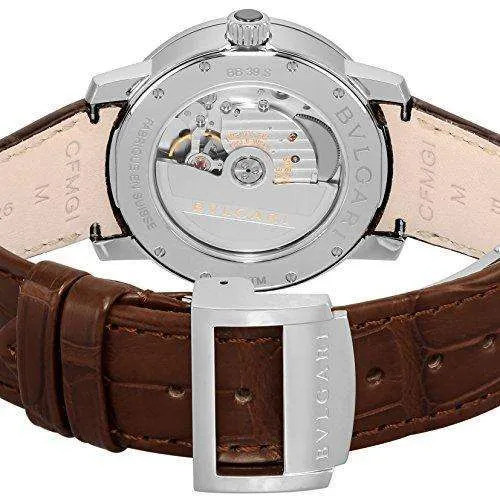 BVLGARI BVLGARI AUTOMATIC 39 MM MEN WATCH BB39WSLD