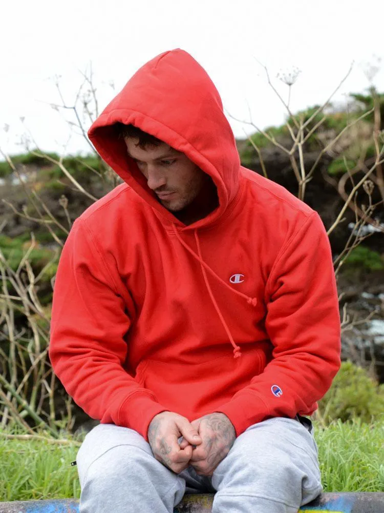 Champion Reverse Weave Hoodie - Team Red Scarlet