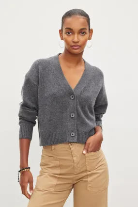 CHARLI WOOL CASHMERE CARDIGAN