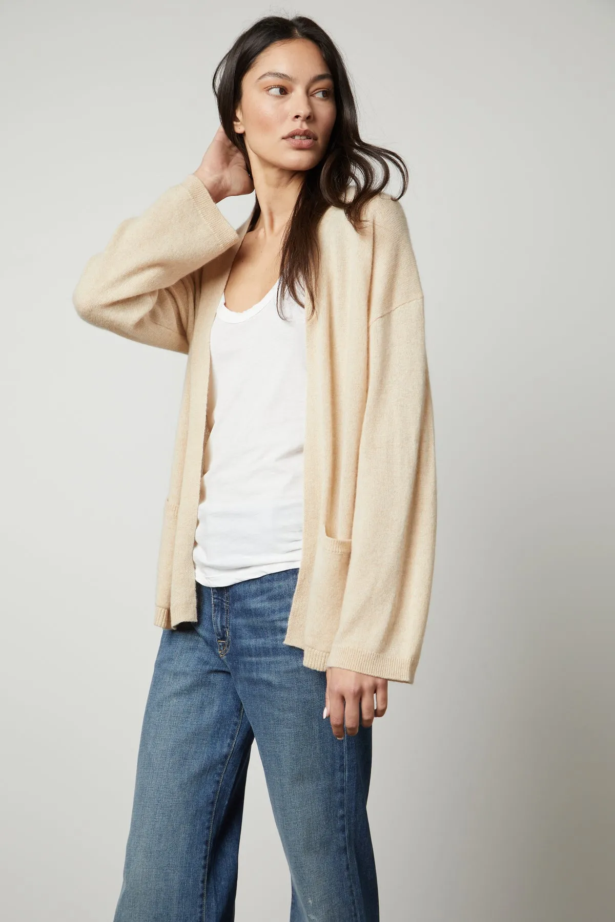 LILA CASHMERE CARDIGAN