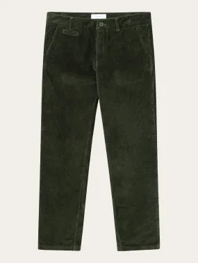 CHUCK regular 8-wales corduroy chino pants - Forrest Night