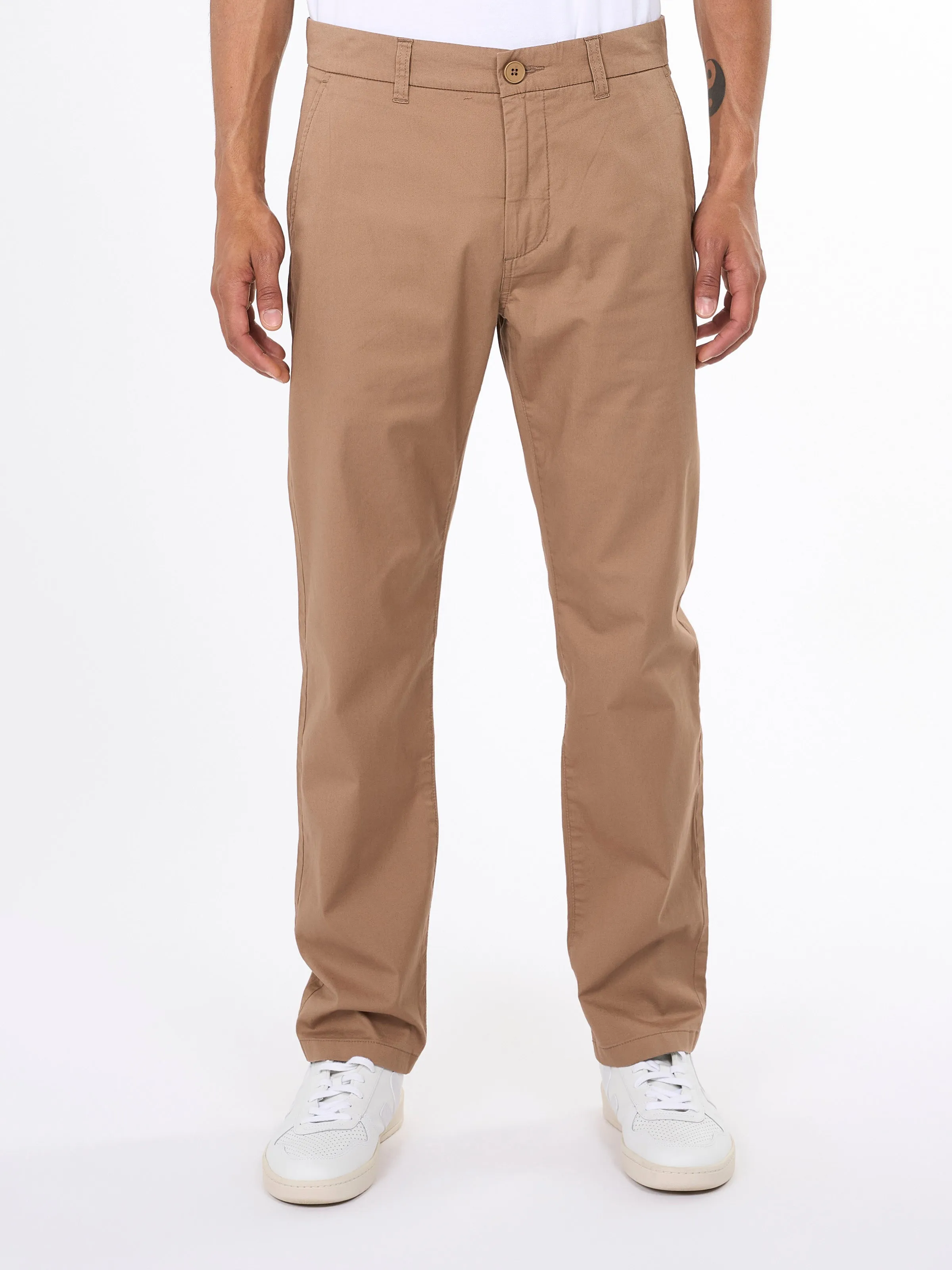 CHUCK regular chino poplin pant - Tuffet