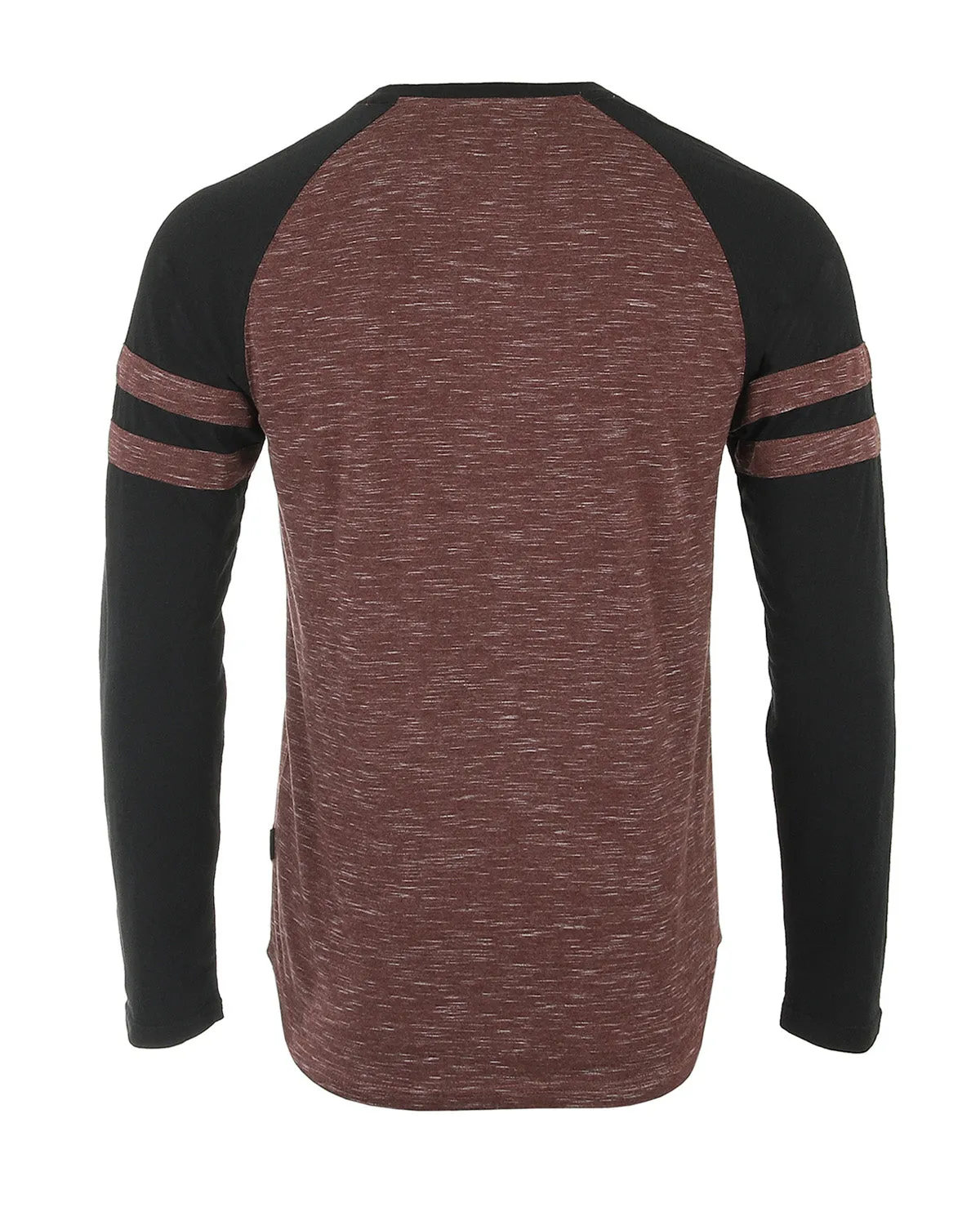 Casual Long Sleeve Baseball Raglan Athletic Fashion Henley Shirt