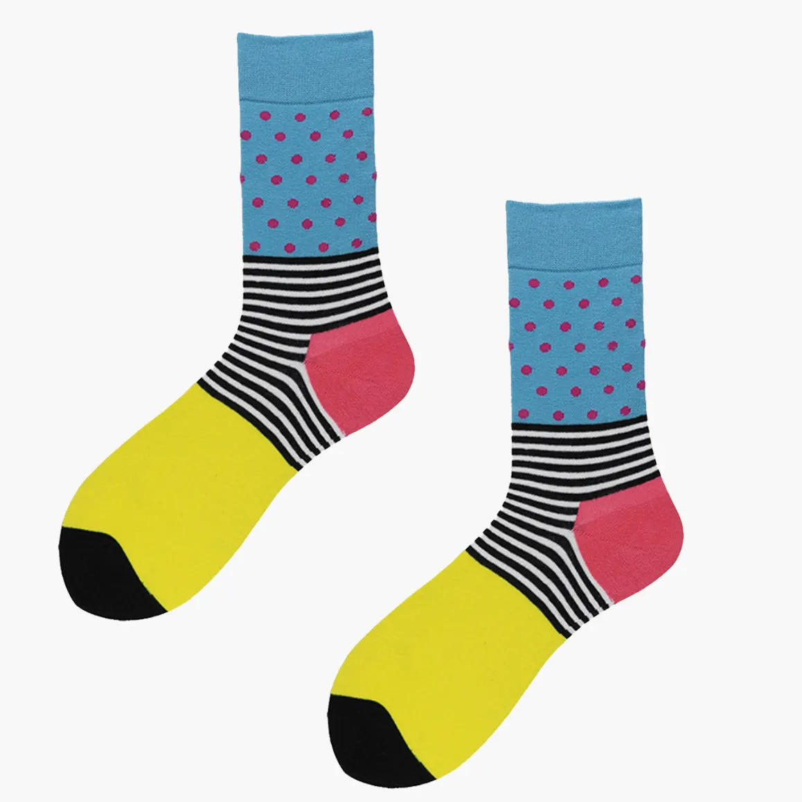 Crew Socks | Funky Socks | Stripes & Dots