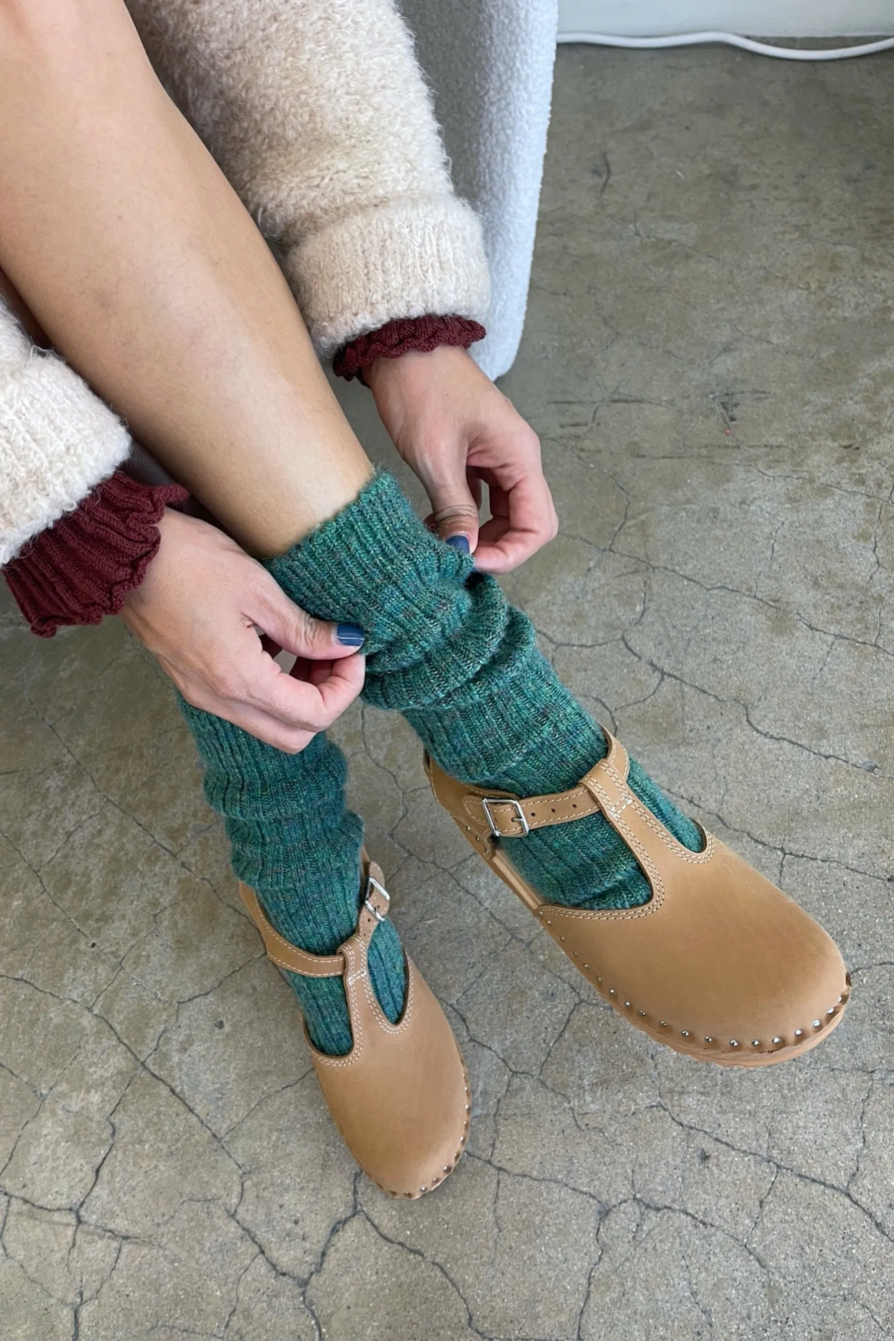 Emerald Margot Socks