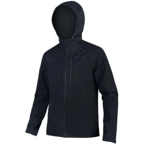 Endura Hummvee Waterproof Hooded Mens Cycling Jacket - Black