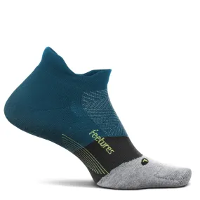 Feetures Elite Light Cushion No Show Tab Socks - Deep Ocean