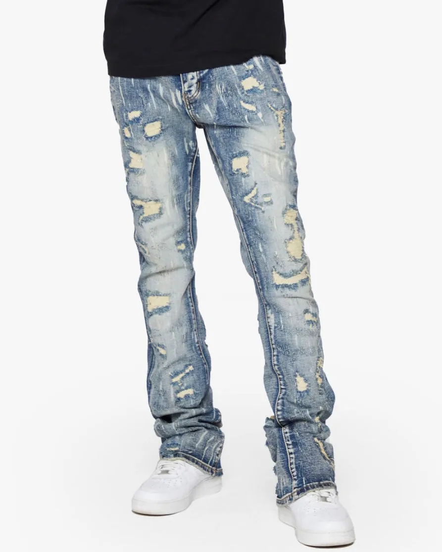 River Valley Stacked Denim Jeans