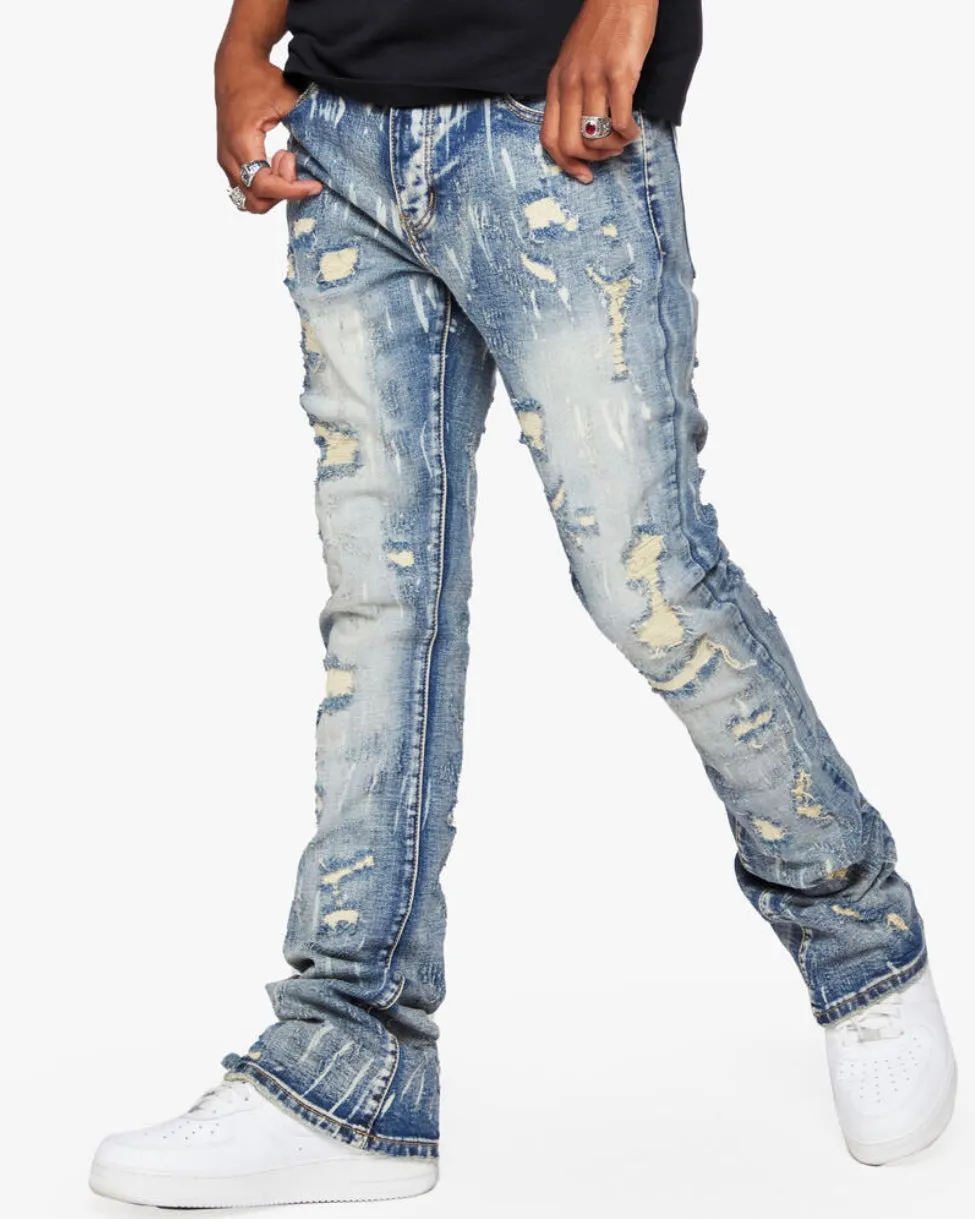 River Valley Stacked Denim Jeans