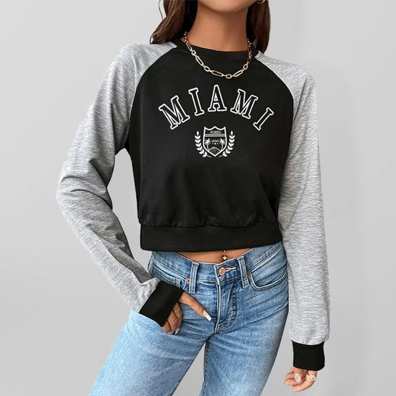 Miami Print Women Sweatshirt