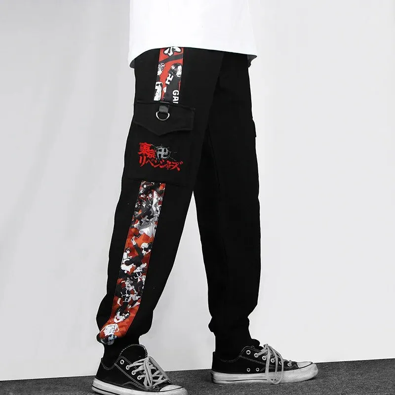 Hot New Japan Anime Tokyo Revengers Casual Pants Cartoon Sweatpants Fashion Unisex Trousers Men Women