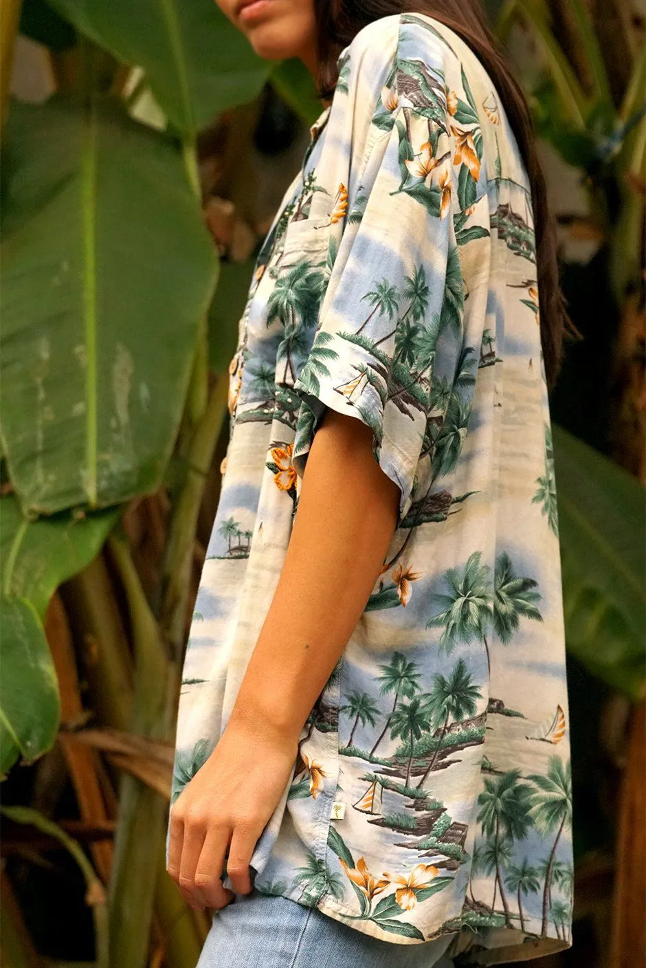 Hawaiian Kai Shirt // Beaded Makai