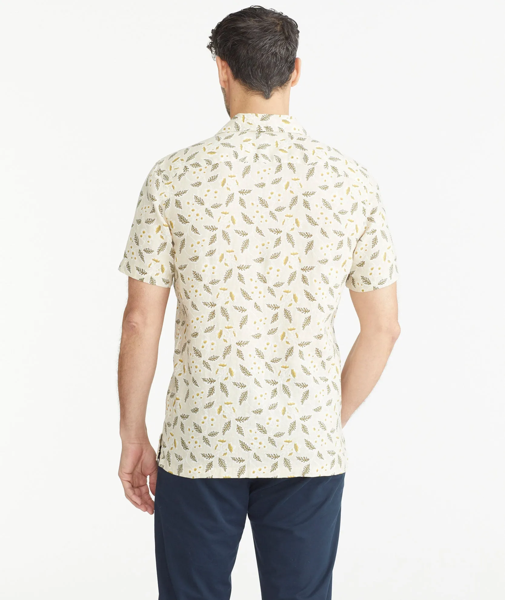 Linen Short-Sleeve Heaton Shirt