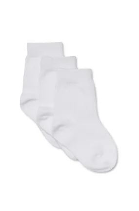 Marquise Knitted Socks 3 Pairs - White