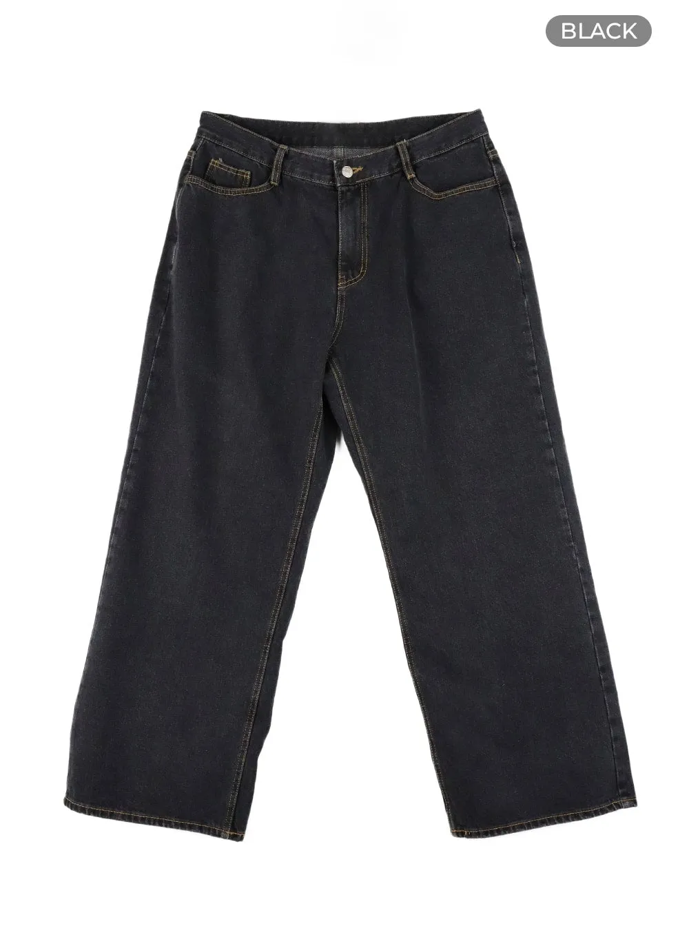 Men's Denim Wide Leg Jeans IA401