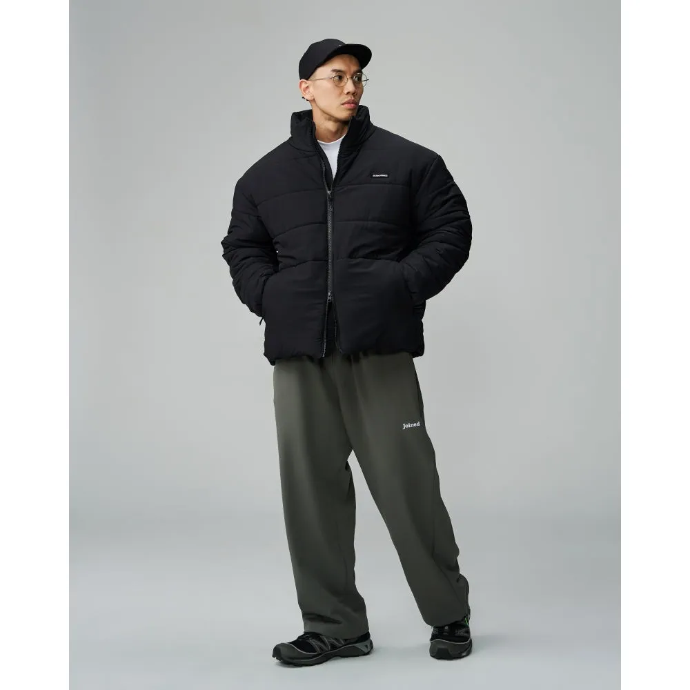 TEAMJOINED JOINED TECH OVERSIZED PUFFER JACKET-BLACK