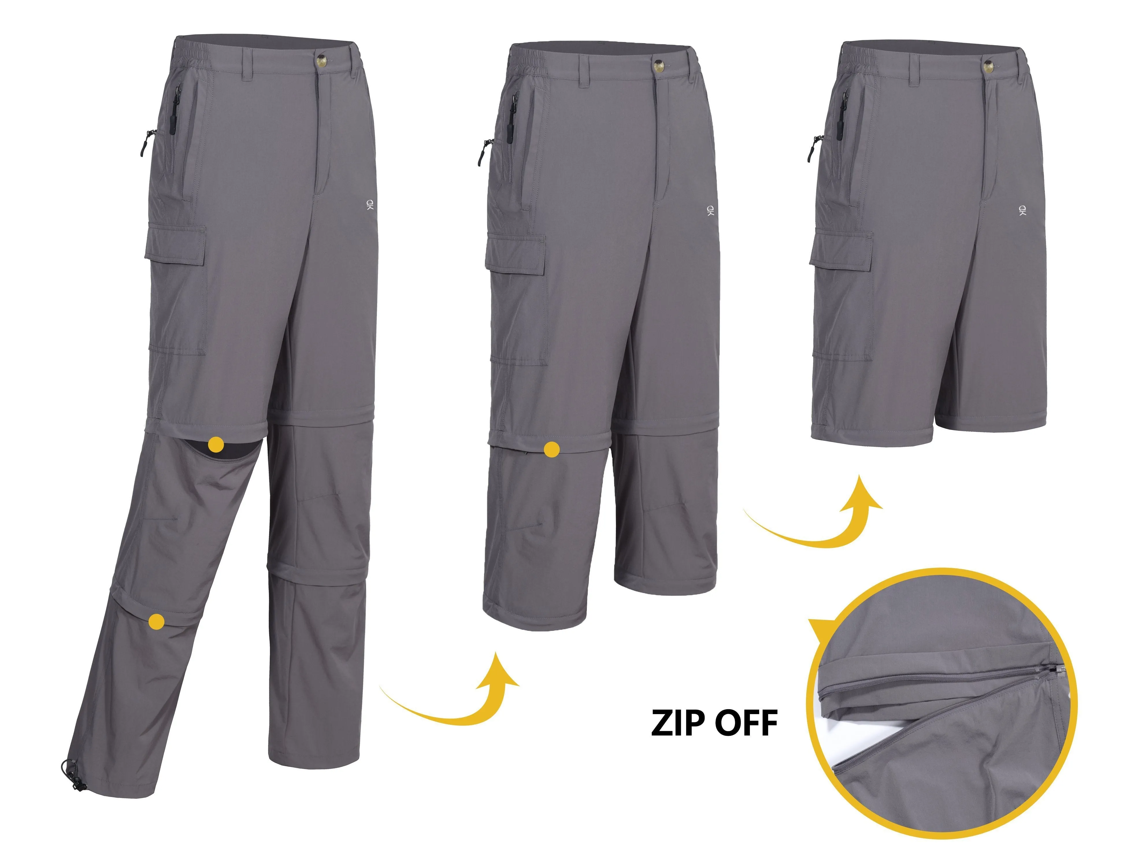 Men's Stretch Convertible Hiking Pants