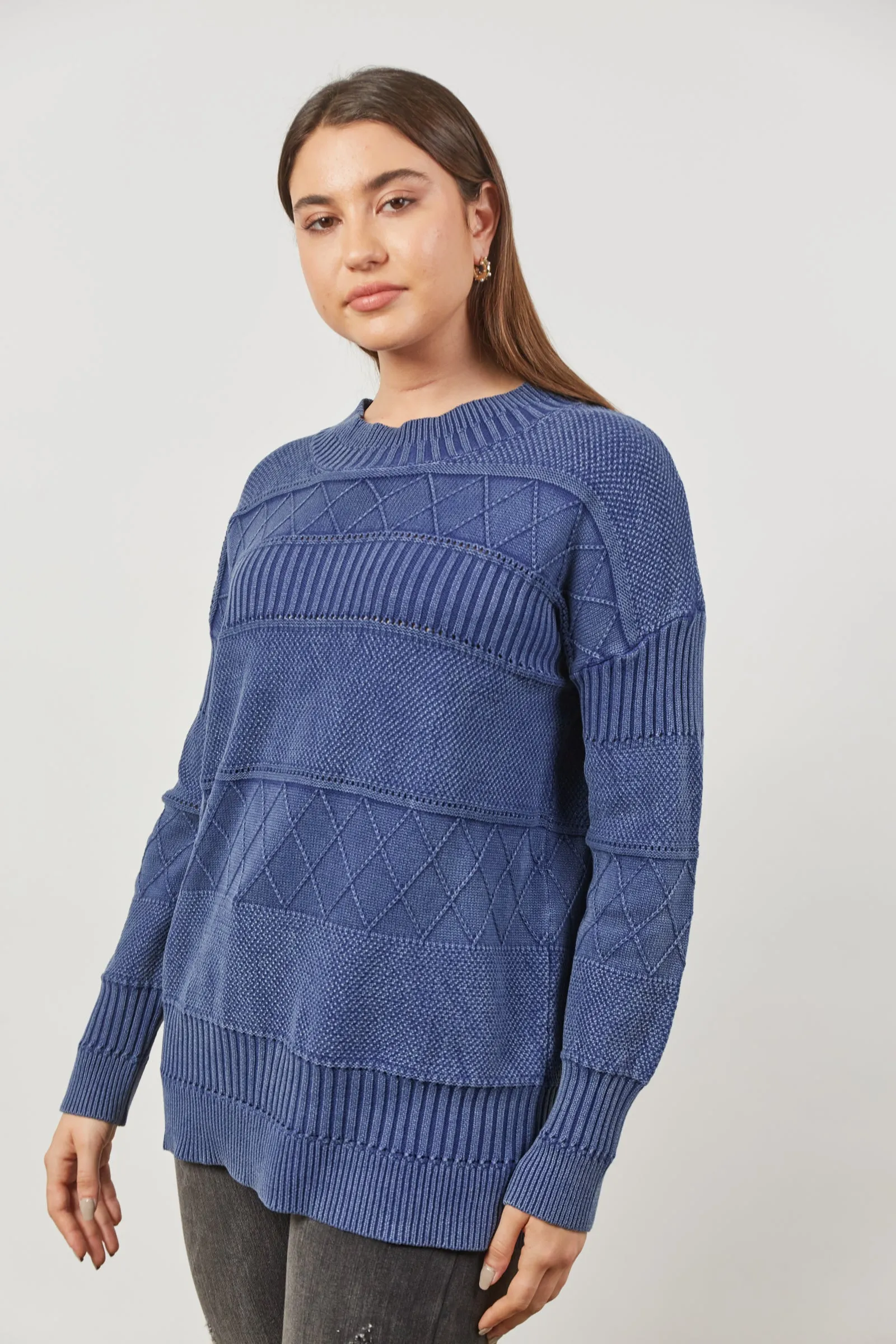 Metro Jumper - Azure Blue