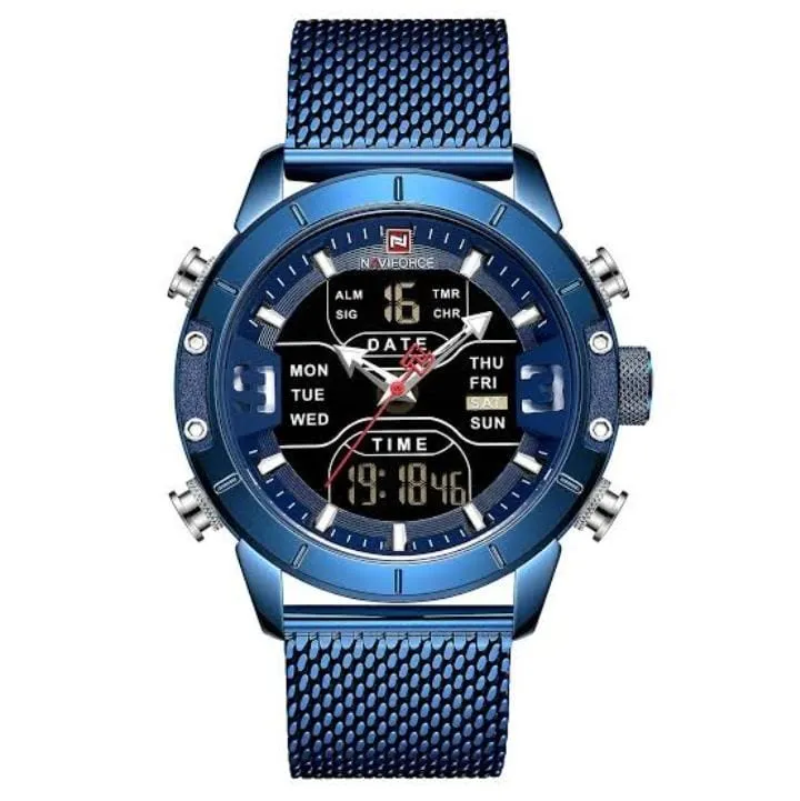 Naviforce Men Watch with Calendar Display