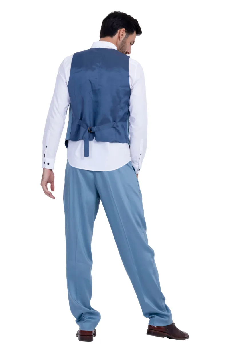 Indigo Blue Men's Tango Outfit