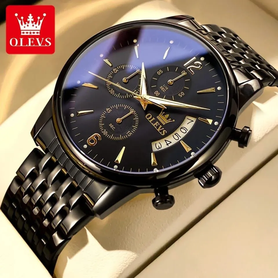 Olevs Chronograph Men Watch