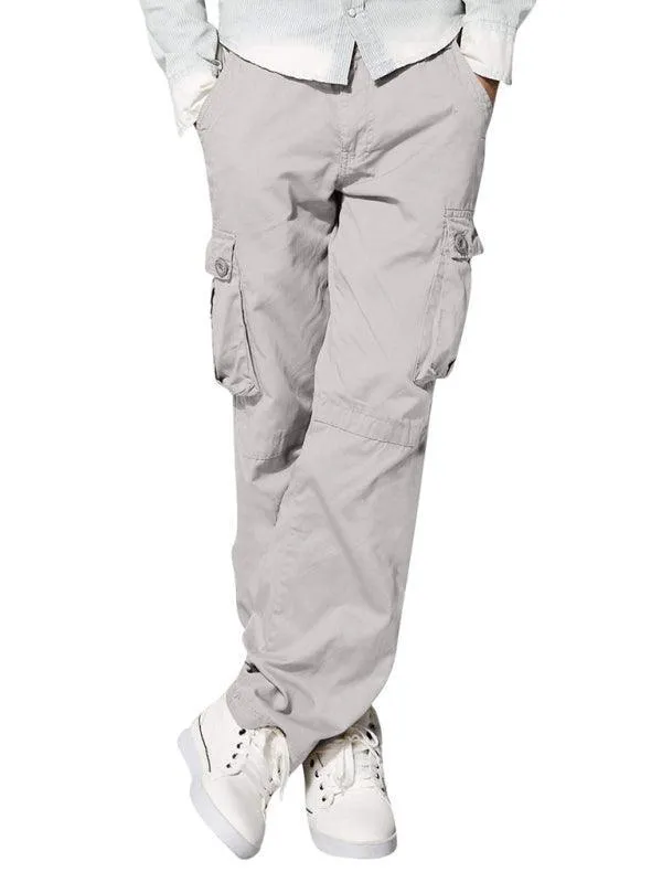 Casual Straight Loose Men Cargo Pants