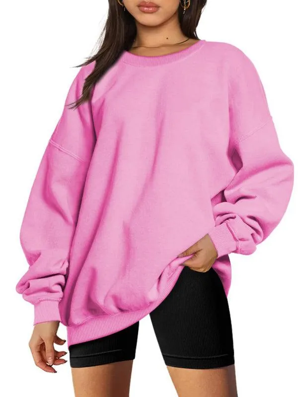 Loose Casual Women Sweatshirt