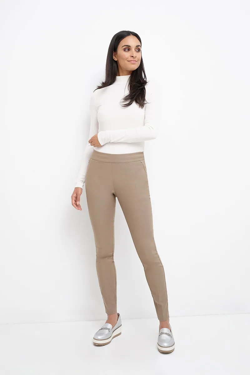 Pull-on skinny pants