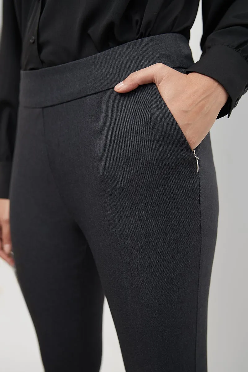 Pull-on skinny pants