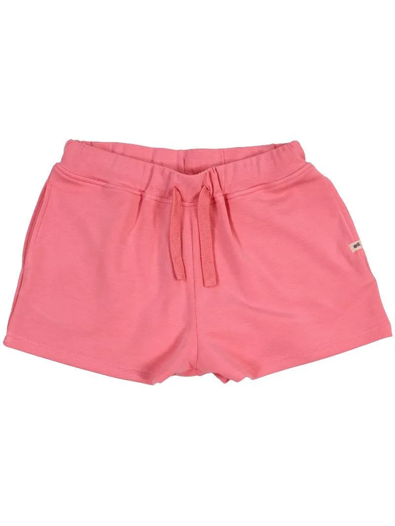 Simply Southern Rose Bliss Solid Shorts - Everyday Elegance with Tropical Touch