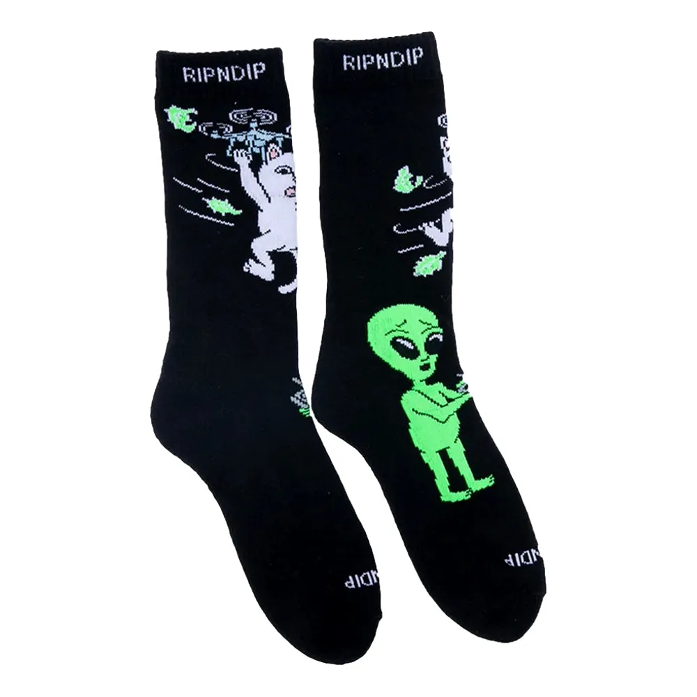 RIPNDIP BYE BYE SOCKS-BLACK