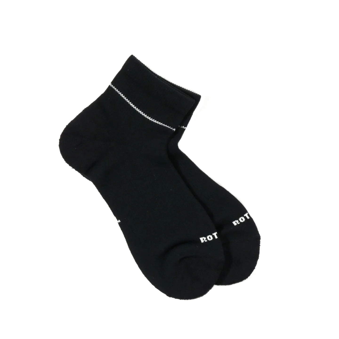 ROTOTO ALLROUNDER MERINO ANKLE SOCKS BLACK