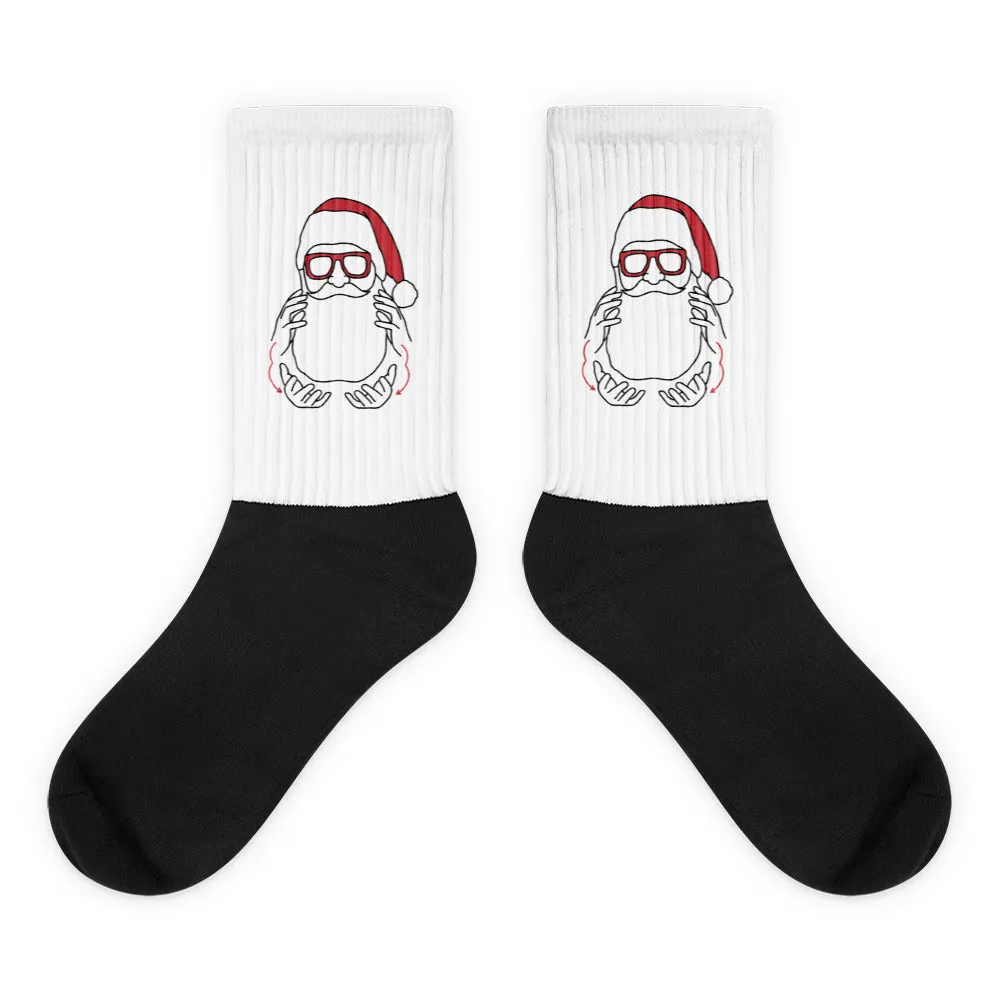 SANTA (ASL) Socks