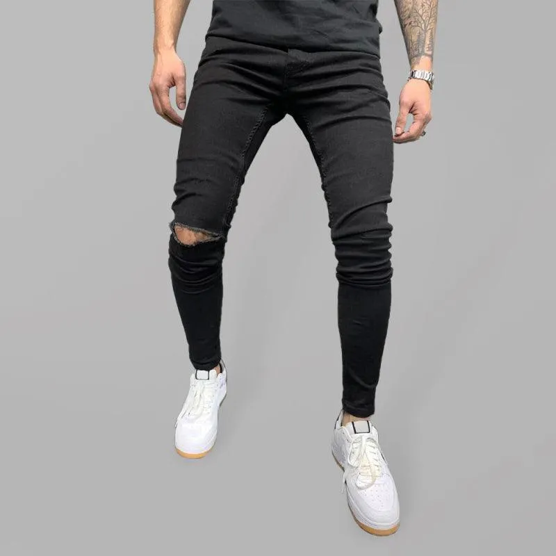 Men Ripped Skinny Fit Jean