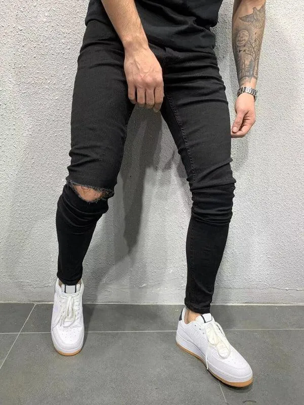 Men Ripped Skinny Fit Jean