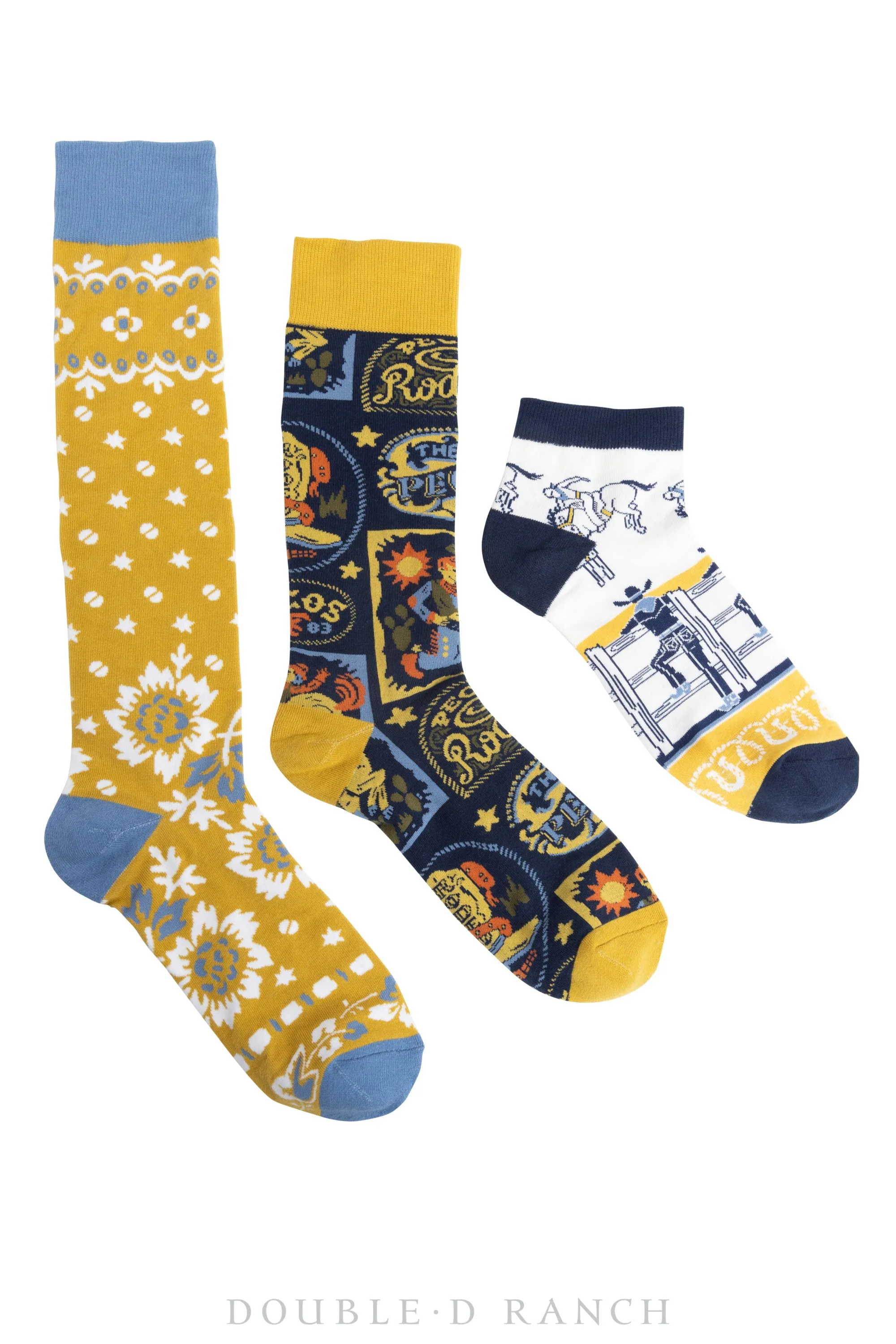 Socks, Pecos, 3 Pack, 186