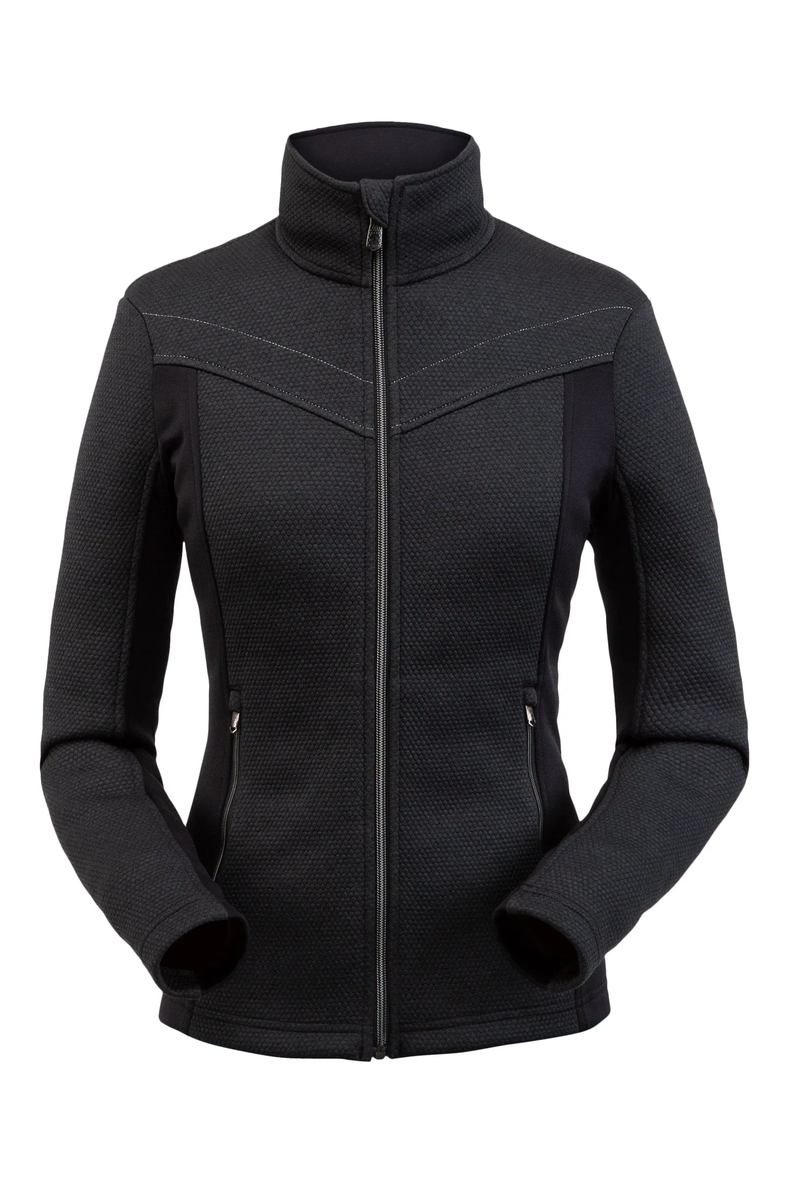 'Spyder' Women's Encore Fleece Jacket - Black