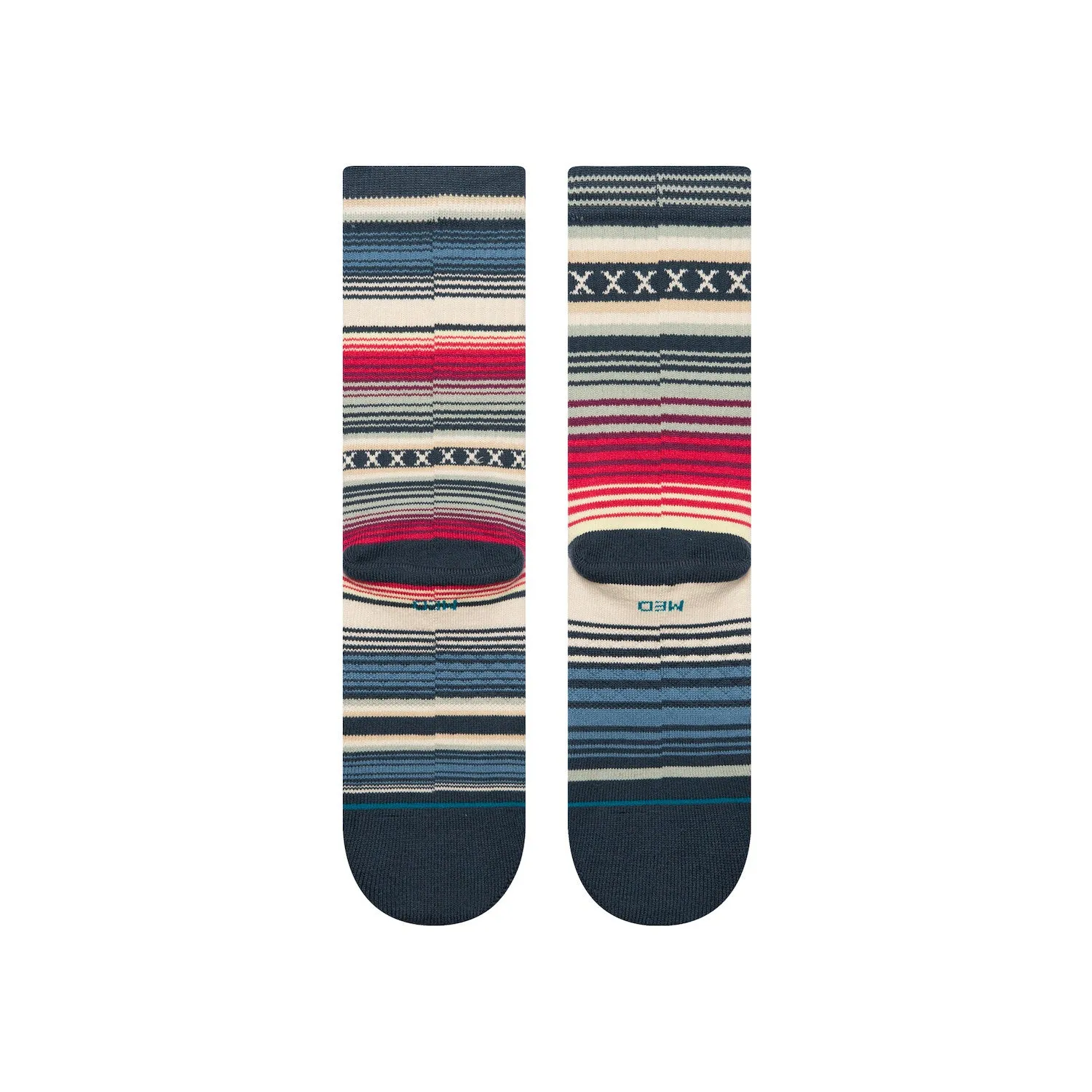 Stance Curren St Crew Socks (Navy)