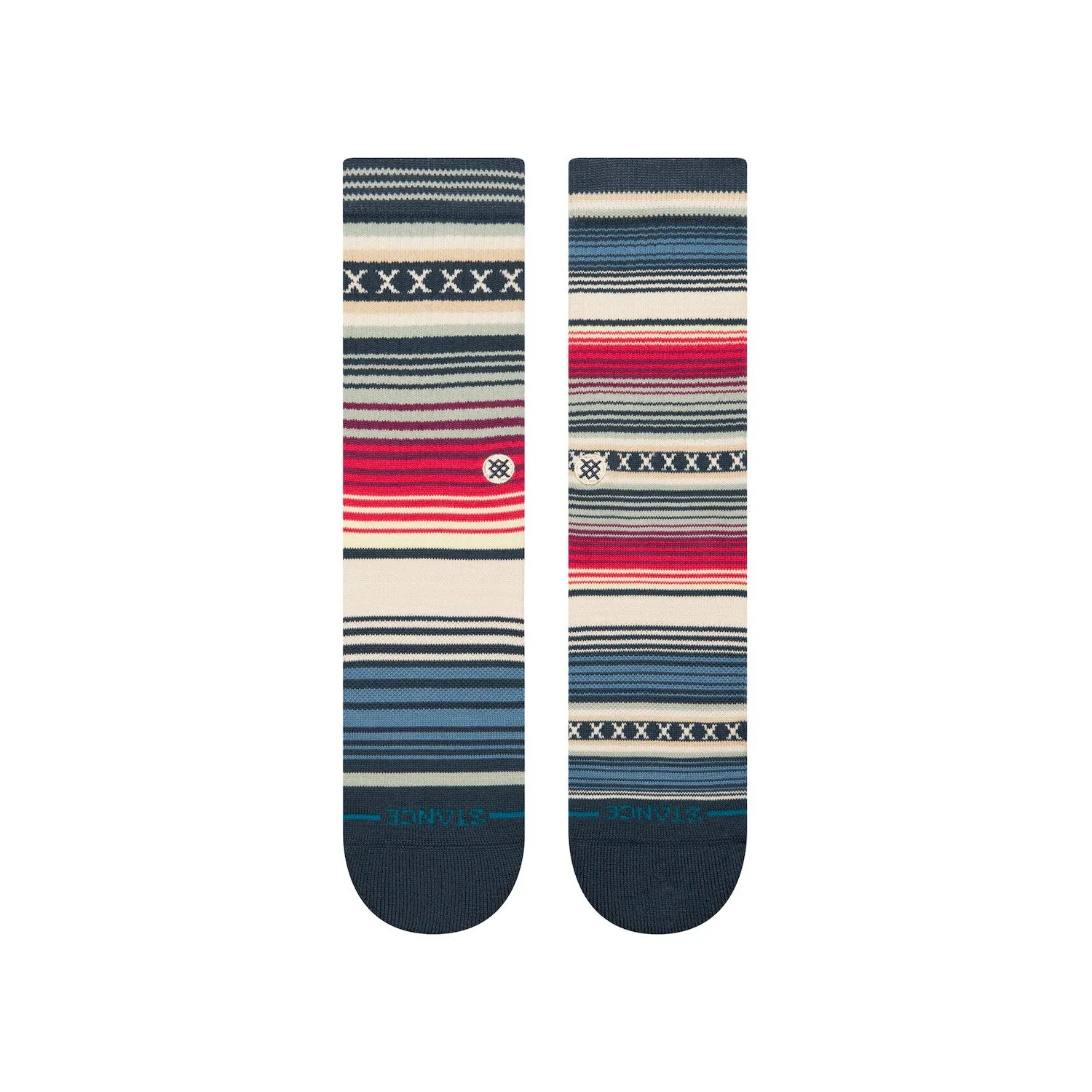 Stance Curren St Crew Socks (Navy)